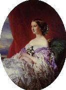 Franz Xaver Winterhalter The Empress Eugenie oil on canvas